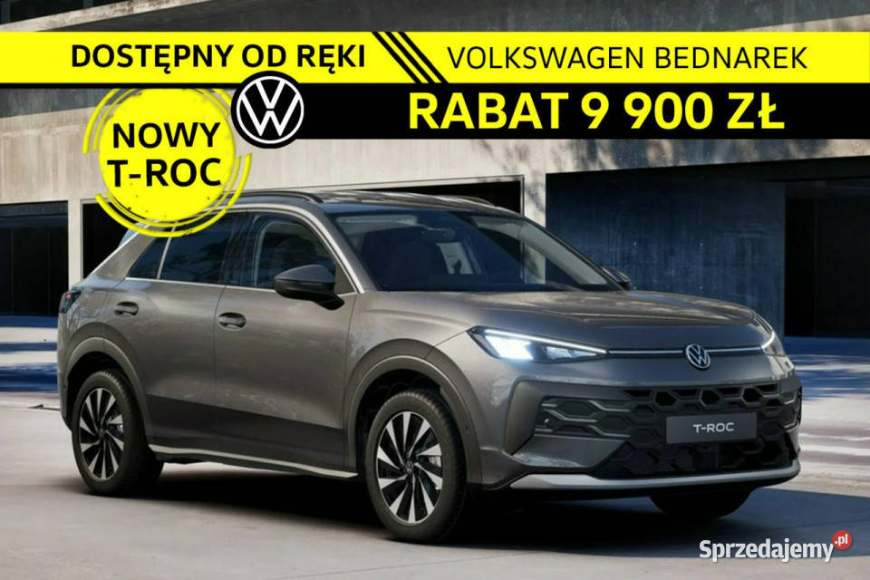 Volkswagen TRoc Life 15 eTSI 150 DSG II 2025 5km Samochody osobowe Łódź