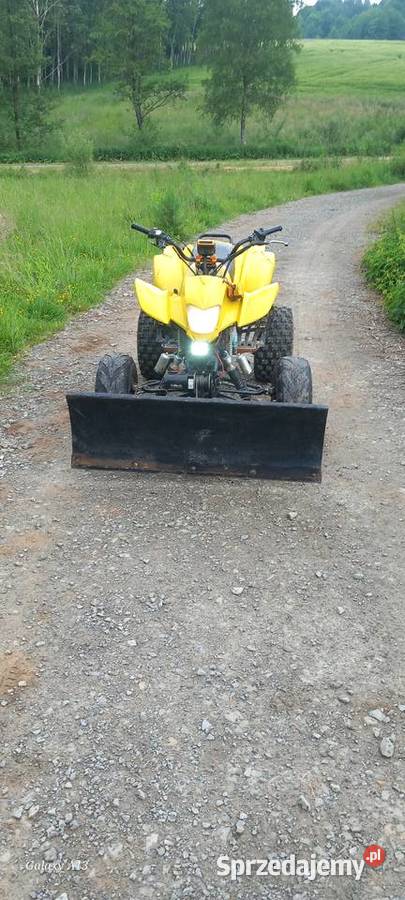 Quad bashan 200pług wyciągarka 200cm3 Wielopole Skrzyńskie