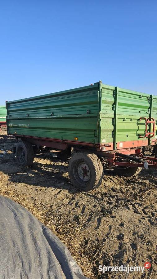 Przyczepa Pronar t653 trzystronny nieuszkodzony Trzebisławki