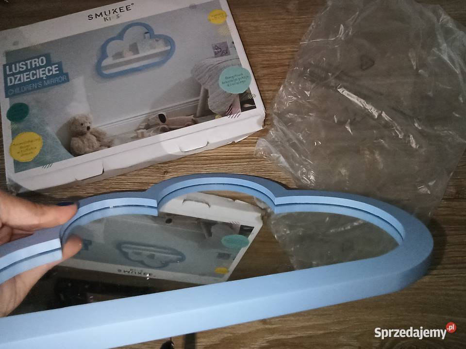 Nowe lustro Smukee chmurka25 Dekoracje i ozdoby Wrocław sprzedam