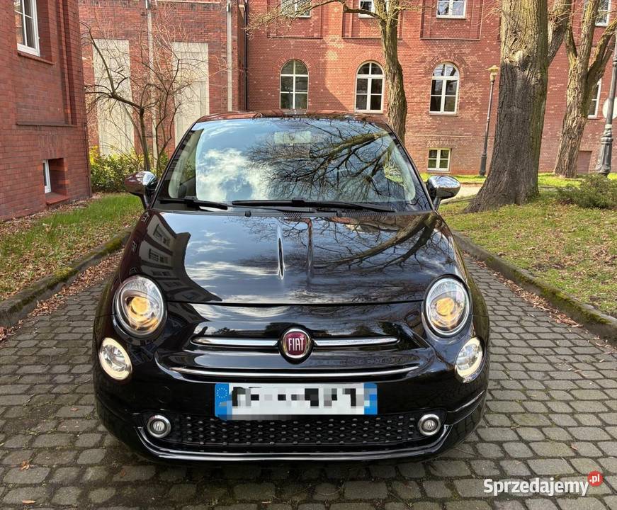 Fiat 500 szklany dach felga alu stan perfekcyjny benzyna Rybnik
