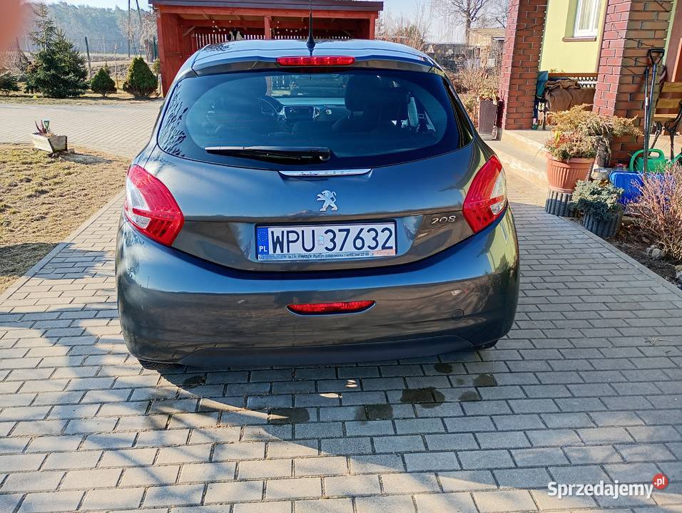 Peugeot 208 14 benzyna 95 manualna mazowieckie Pułtusk