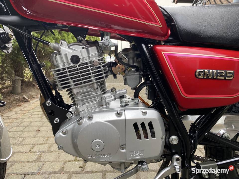 SUZUKI GN 125 KAT B A1 GENIALNY I KOCHANY GENEK elektryczny starter Rokocin