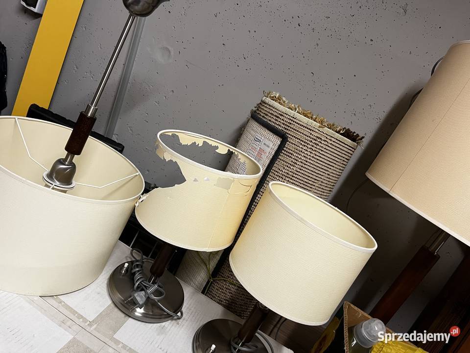 Lampa wisząca stojąca 2jedna rozbity klosz Kołobrzeg