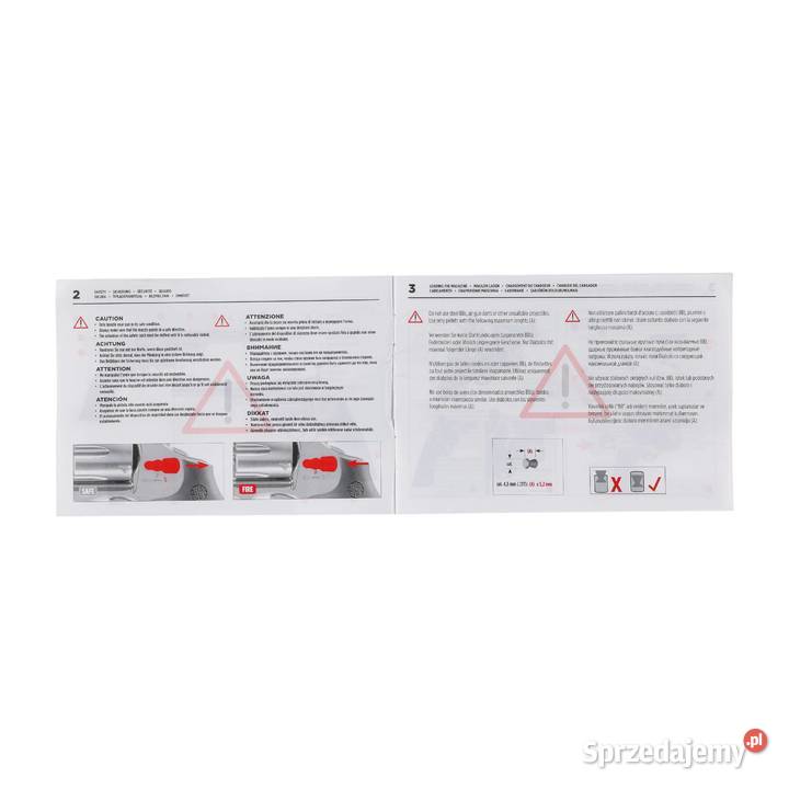 Rewolwer wiatrówka SmithWesson 629 Competitor 6 Warszawa