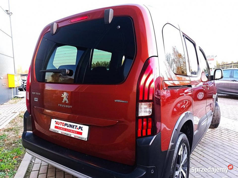 Peugeot Rifter 2020r SalonPL BLIS ACC Kam360 Kraków sprzedam