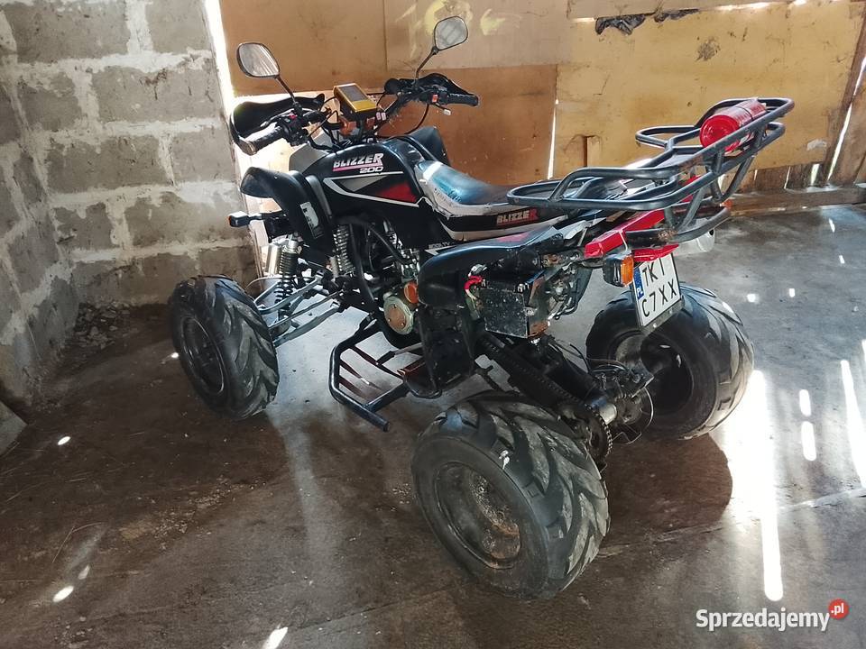 Quad ATV Bashan 200 2000km Kolbuszowa