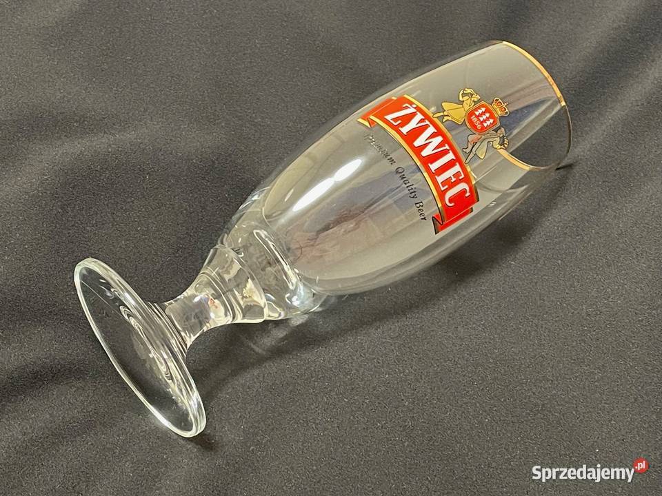 Szklanka Pokal Żywiec 03 l na stopce Kołobrzeg
