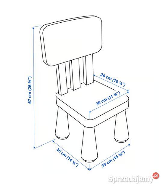 Krzesełko dziecięce Mammut Ikea Katowice