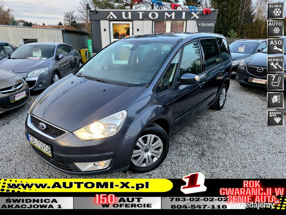 Ford Galaxy 20TDCI 140 7OS GWARANCJA Nowy relingi dachowe dolnośląskie Świdnica