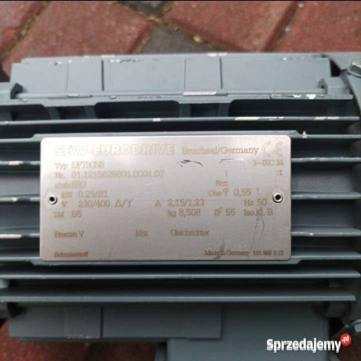 Silnik elektryczny kolnierzowy SEWEURODRIVE
025 wielkopolskie Nowy Tomyśl