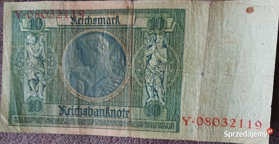 10 Marek Niemcy 1929 r Seria Y Konin