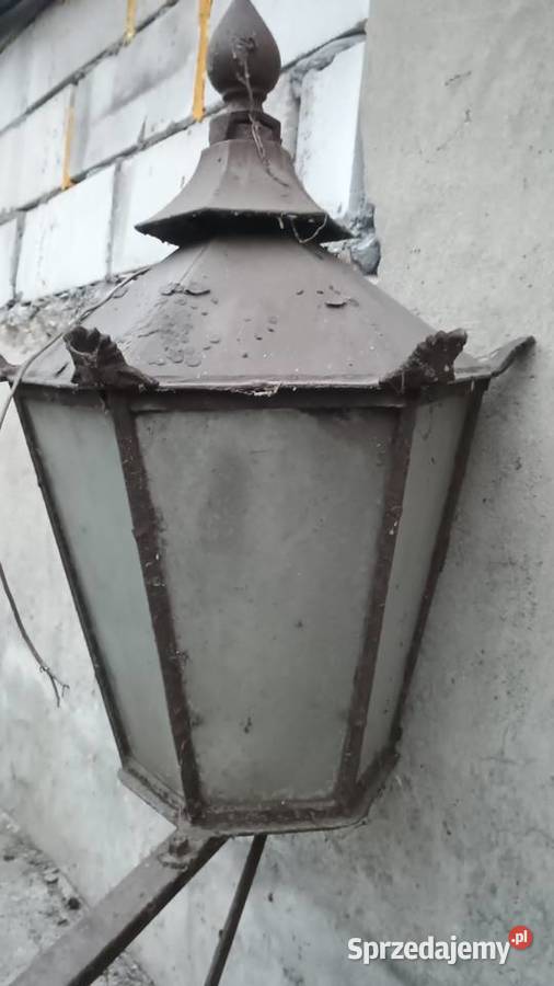 Oryginalna zabytkowa LATARNIA uliczna parkowa Pozostałe sprzedam