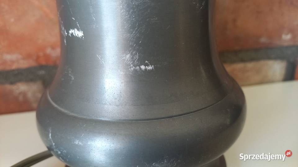 Lampka metalowa Stołowa Gabinetowa Nocna Gawroniec