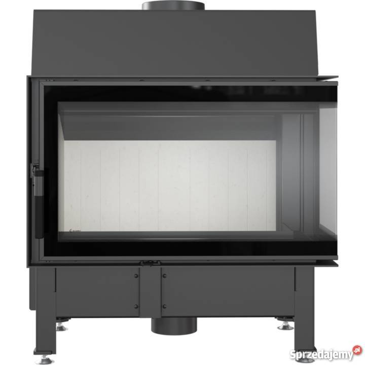 Wkład kominkowy ZIBI 12 prawy BS DECO EKO stal Piece i kominki małopolskie Rabka-Zdrój