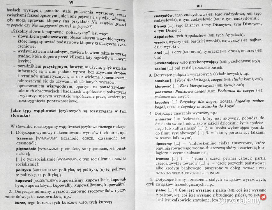 Szkolny słownik poprawnej polszczyzny Magdalena