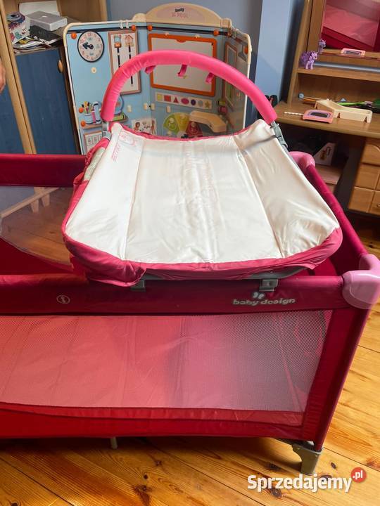 Łóżeczko turystyczne z przewijakiem for babies Lesznowola