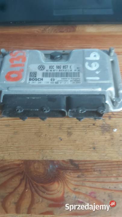 Komputer silnika SKODA FABIA 2 03C906057K wielkopolskie Margonin