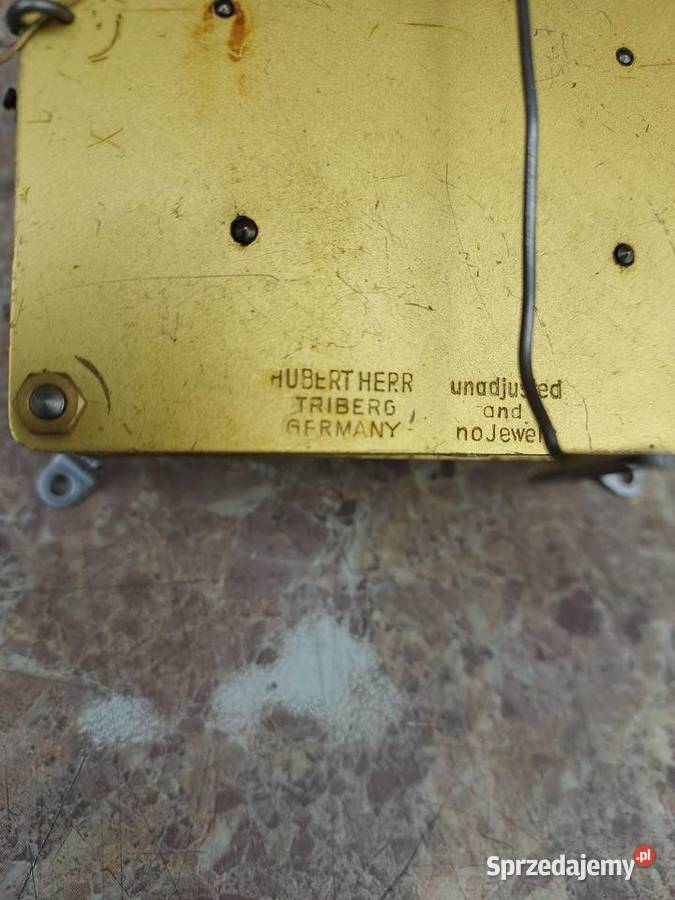 M200 Mechanizm starego zegara Hubert Herr Tczew