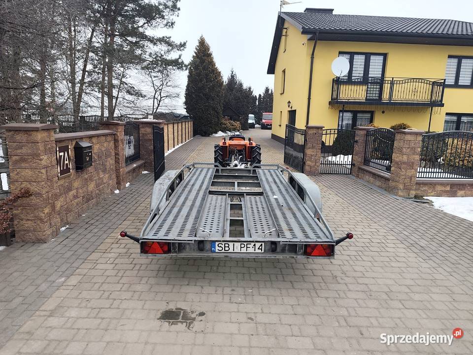 Laweta Przyczepa DMC 2000 Pod Minikoparkę Wodzisław