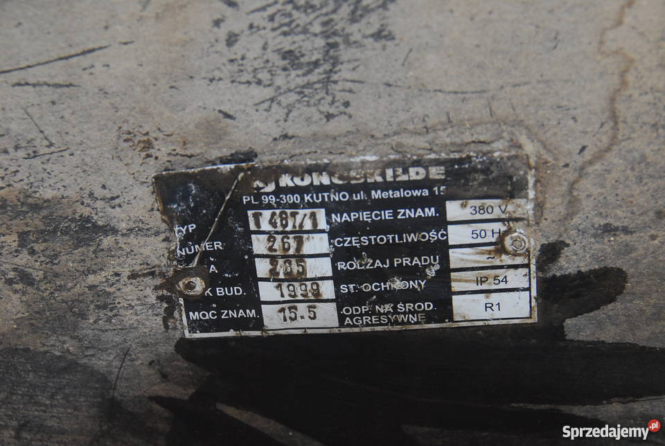 Dmuchawa ssąco tłocząca Kongskilde SUC 200 E Leszno