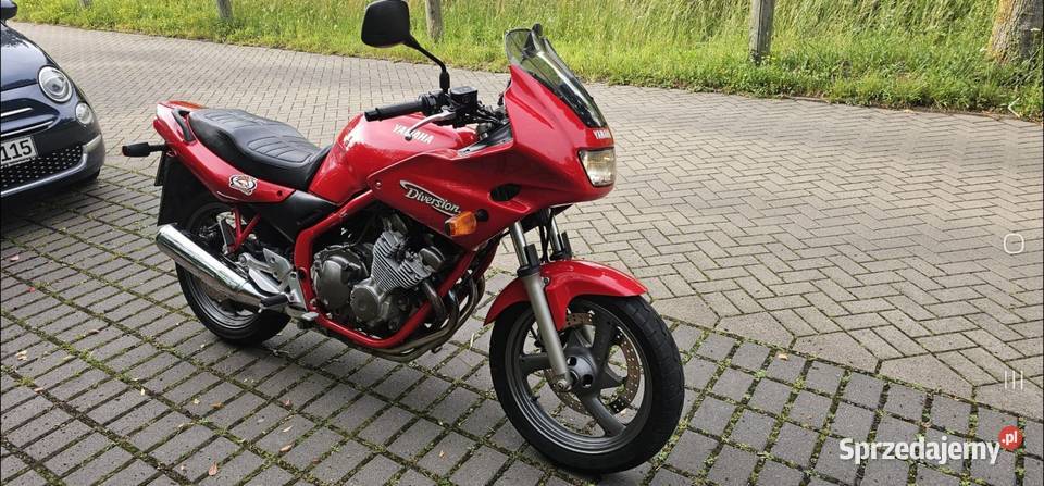 Yamaha XJ 600 Diversion Orginał czerwony dolnośląskie Głogów