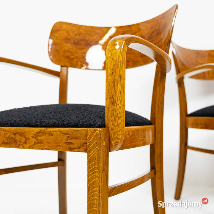 Para Foteli Krzeseł z Podłokietnikami Dwa Fotele Swarzędz sprzedam