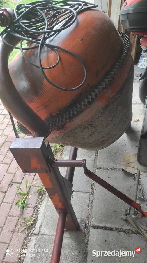 Betoniarka Bella 150 dm3 3fazprzewód 15m