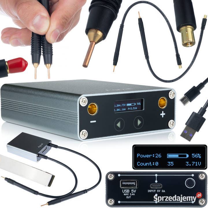 Zgrzewarka Punktowa SM65A 650A 5500mAh USBC