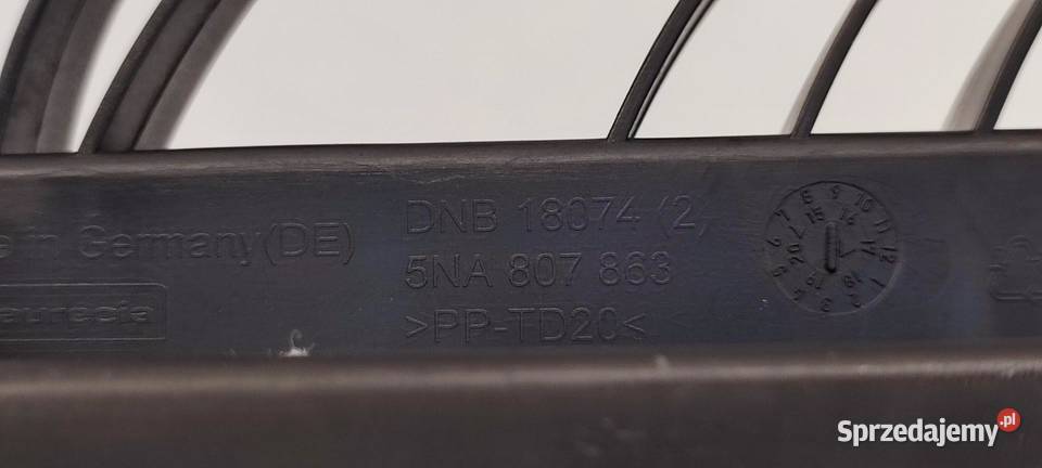 VW TIGUAN II ŚLIZG ZDERZAKA TYŁ 5NA807863