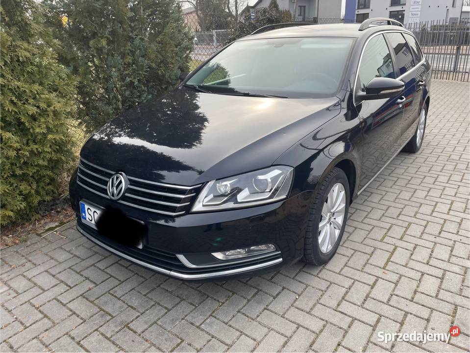 Volkswagen Passat B7 2014r Polski salon dwa kpl światła przeciwmgielne Częstochowa