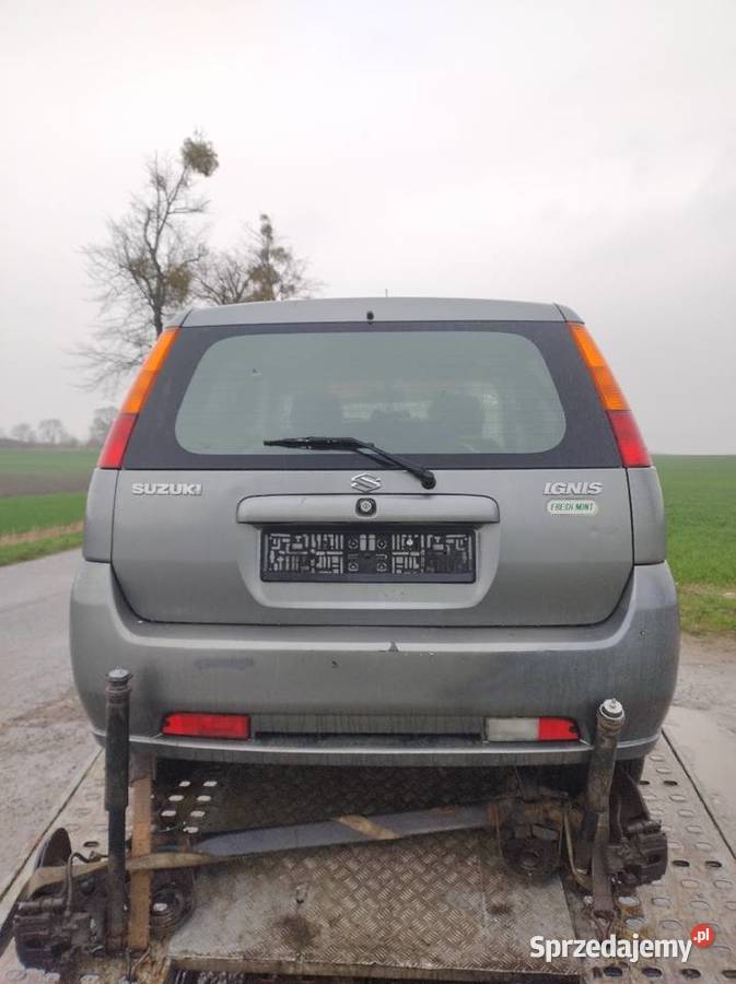 Suzuki Ignis II MH 13 138 2007 Lak ZCD Części 68KM Elbląg