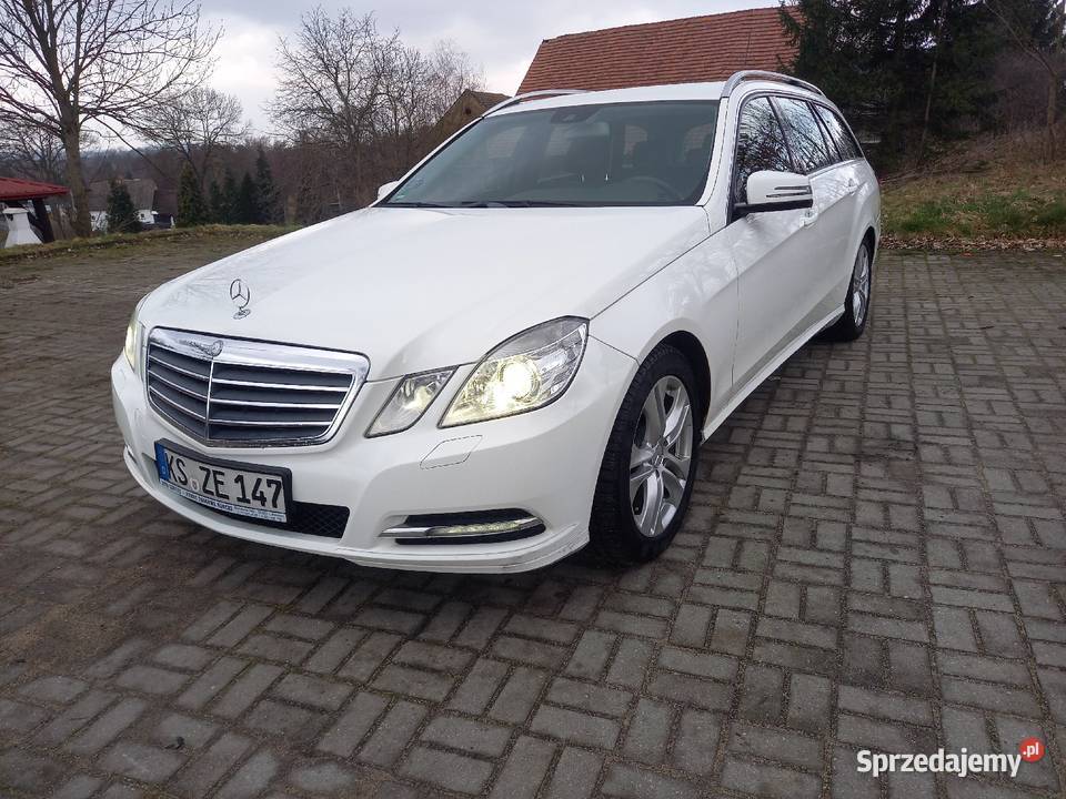 Mercedes E klasa w212 22 cdi elektrycznie ustawiane fotele Lubomierz