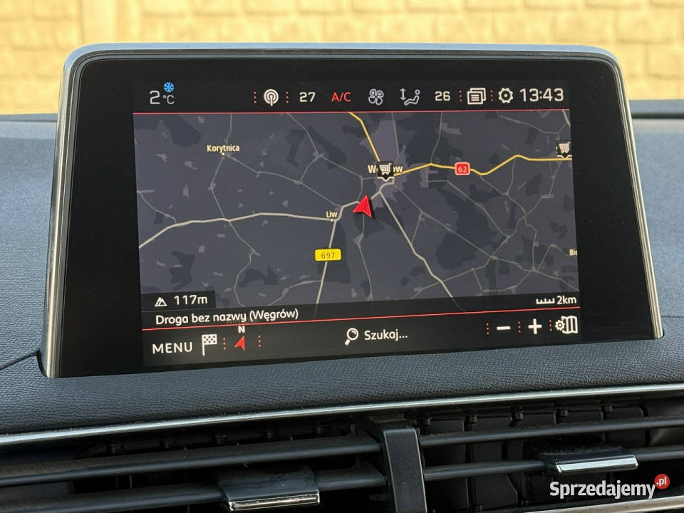 Peugeot 3008 16T 165 mazowieckie Węgrów