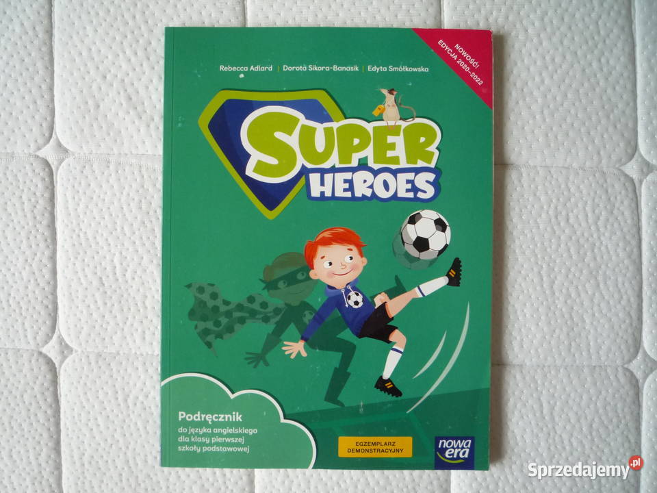 Super Heroes 1 Podręcznik ćwiczenia Klasa 1 miękka Szczecin
