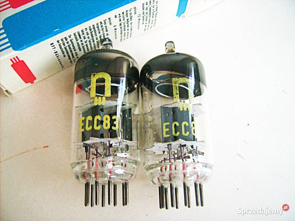 RFT ECC83 12AX7 Audio HiFi Mocna PARA Porąbka