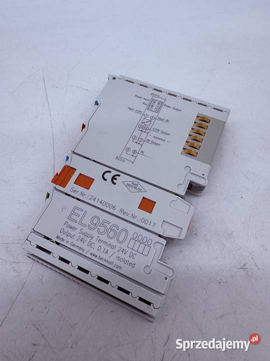 Beckhoff EL9560 Moduł zasilacza sprzedam