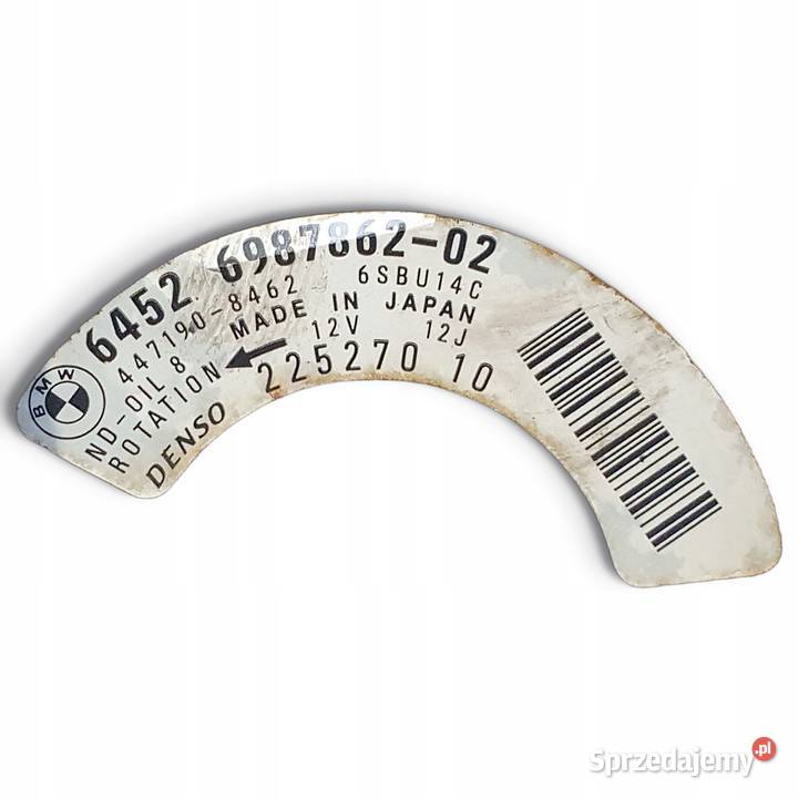 SPRĘŻARKA KLIMATYZACJI BMW E87 E90 E91 20 D Chełm