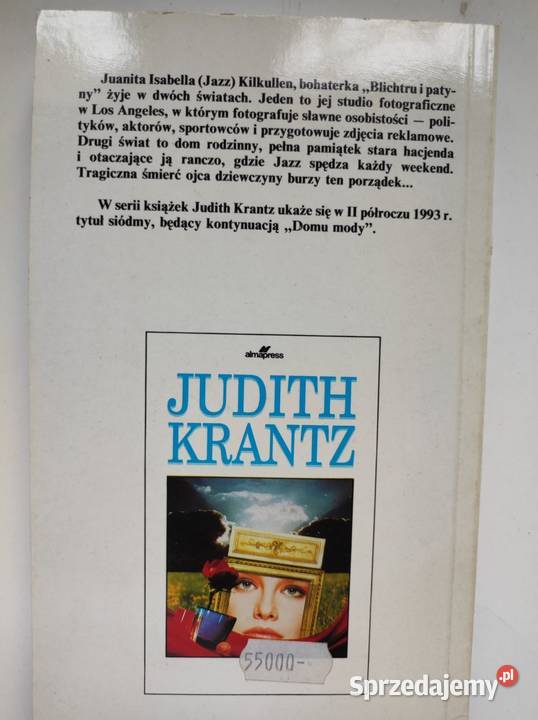 Blichtr i Patyna Scruples Judith Krantz Kielce sprzedam