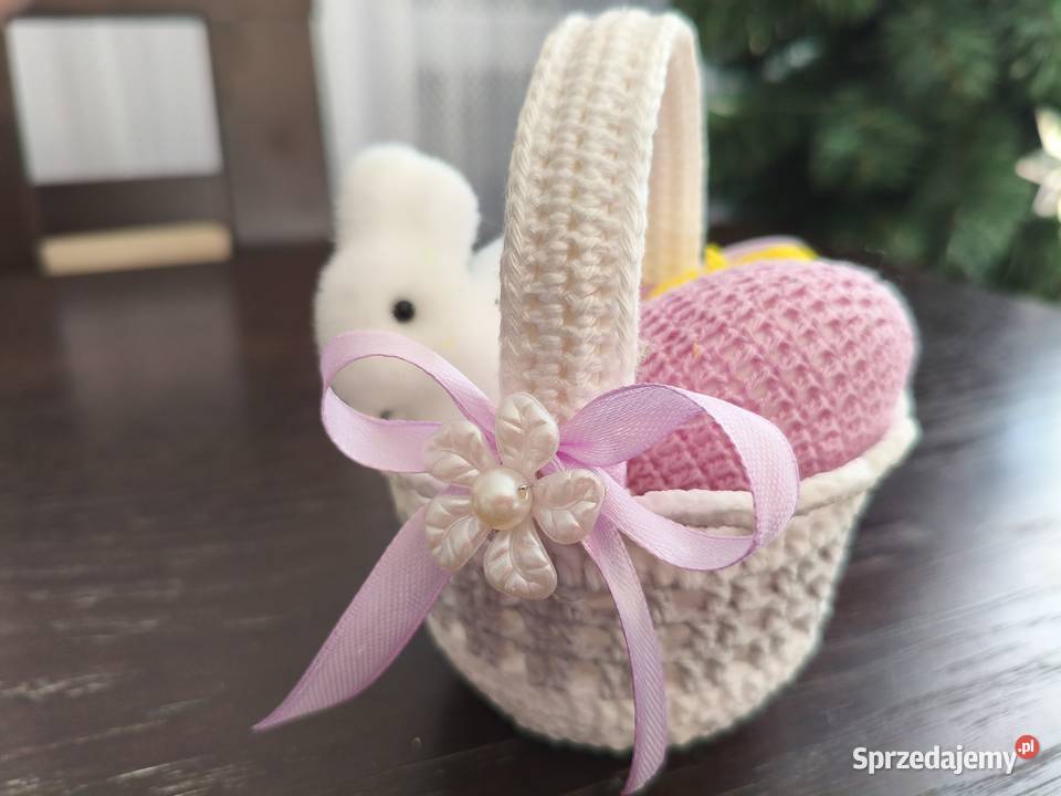 Koszyczek Wielkanocny z gotowym wypelnieniem Dębica
