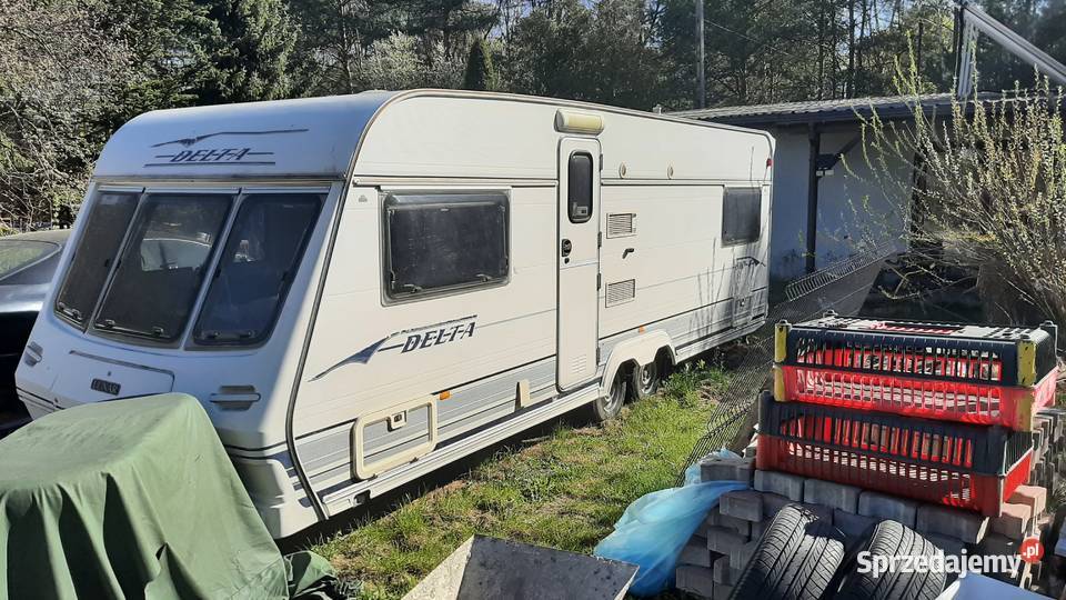 PRZYCZEPA KEMPINGOWA LUNAR DELTA 6104 mazowieckie Dąbrowa Chotomowska