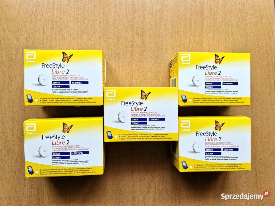 Sensory Freestyle Libre 2 Zestaw 5 sztuk Super Piotrków Trybunalski
