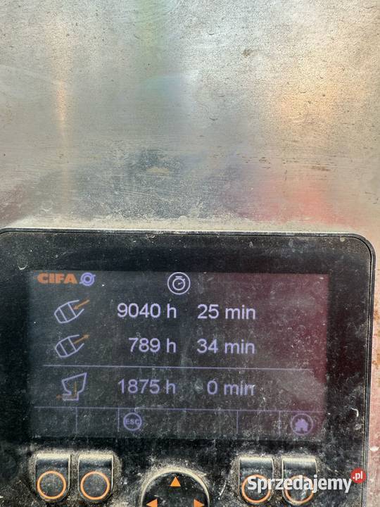 Gruszkopompa Mercedes z zabudową Cifa 28mb nie śląskie