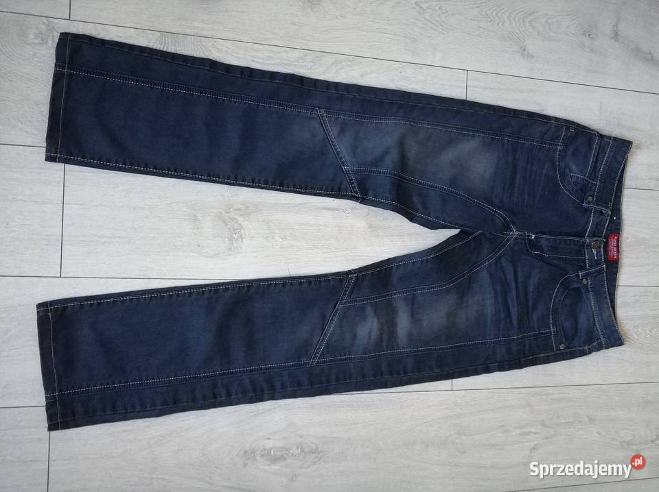 Spodnie męskie Navil Denim niebieski Odzież codzienna