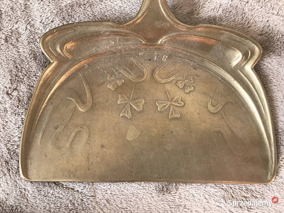 Mosiężny zmiotka i szufelka Marcinkowice