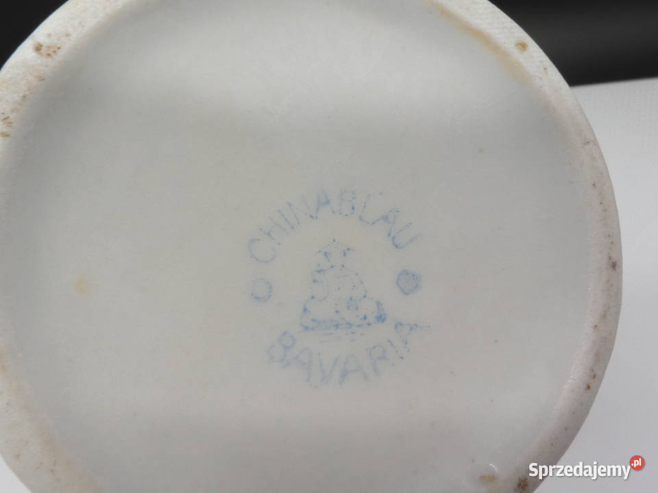 Dzbanek na mleko z porcelany China Blau Bavaria wielkopolskie Raszków sprzedam
