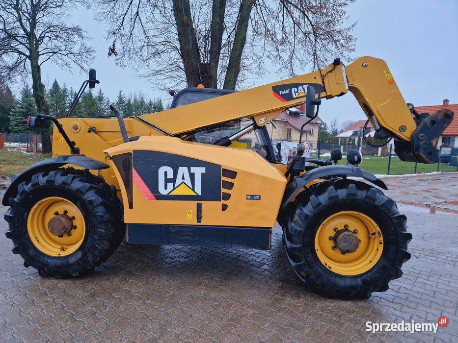 CAT TH 407 Caterpillar Perkins 2011r stan Waga Dobrzyniewo Duże