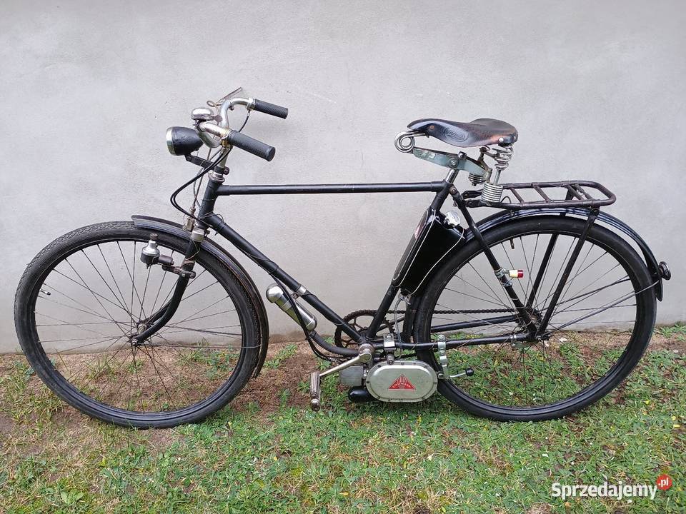 Rower z silnikiem Lohmann diesel zabytkowy nieuszkodzony Nowe Miasto Lubawskie