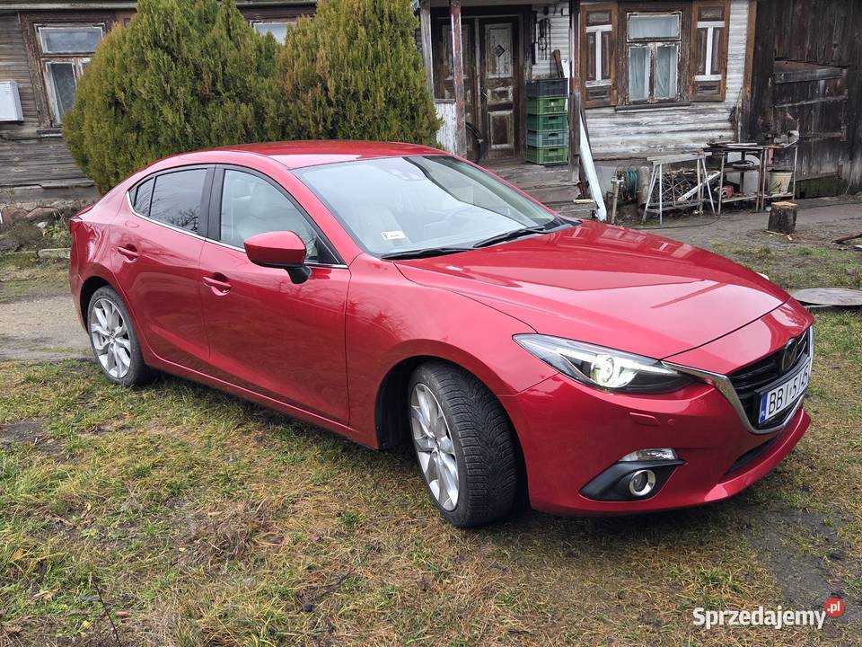 Mazda 3 Diesel 150 koni Skóra kamera cofania Białystok