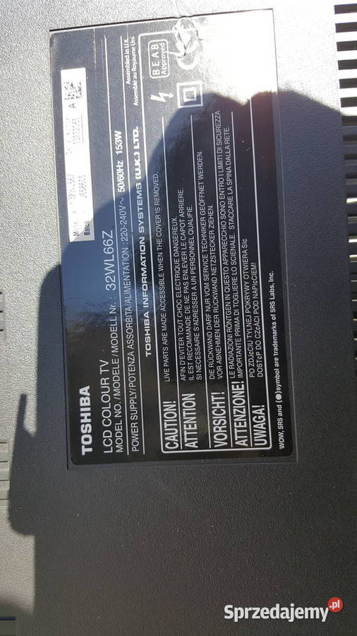 Sprzedam podstawę do tv Toshiba 32WL66Z